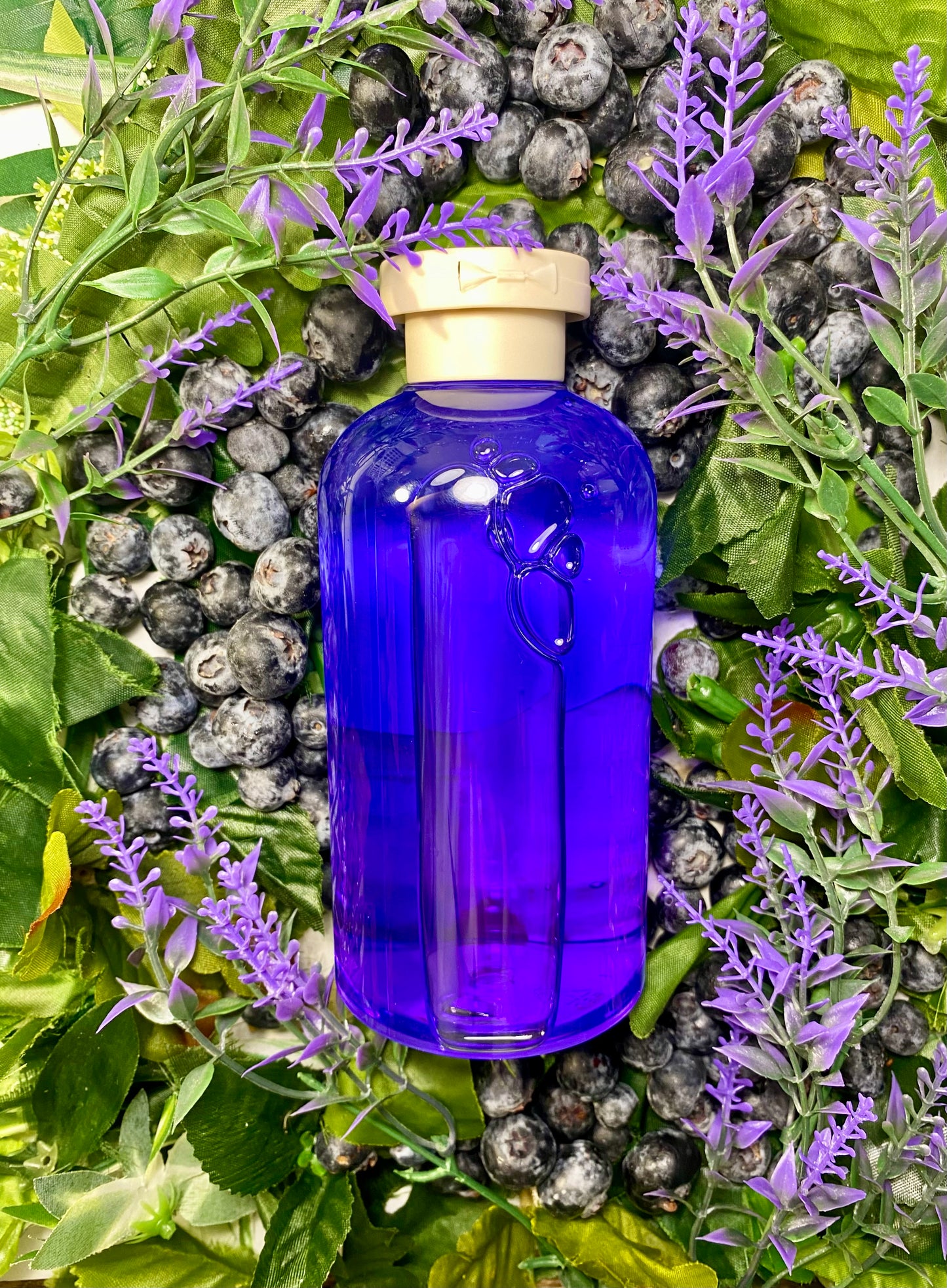 Blueberry Lavender Natural Shampoo for Healthy hair 14 ounces