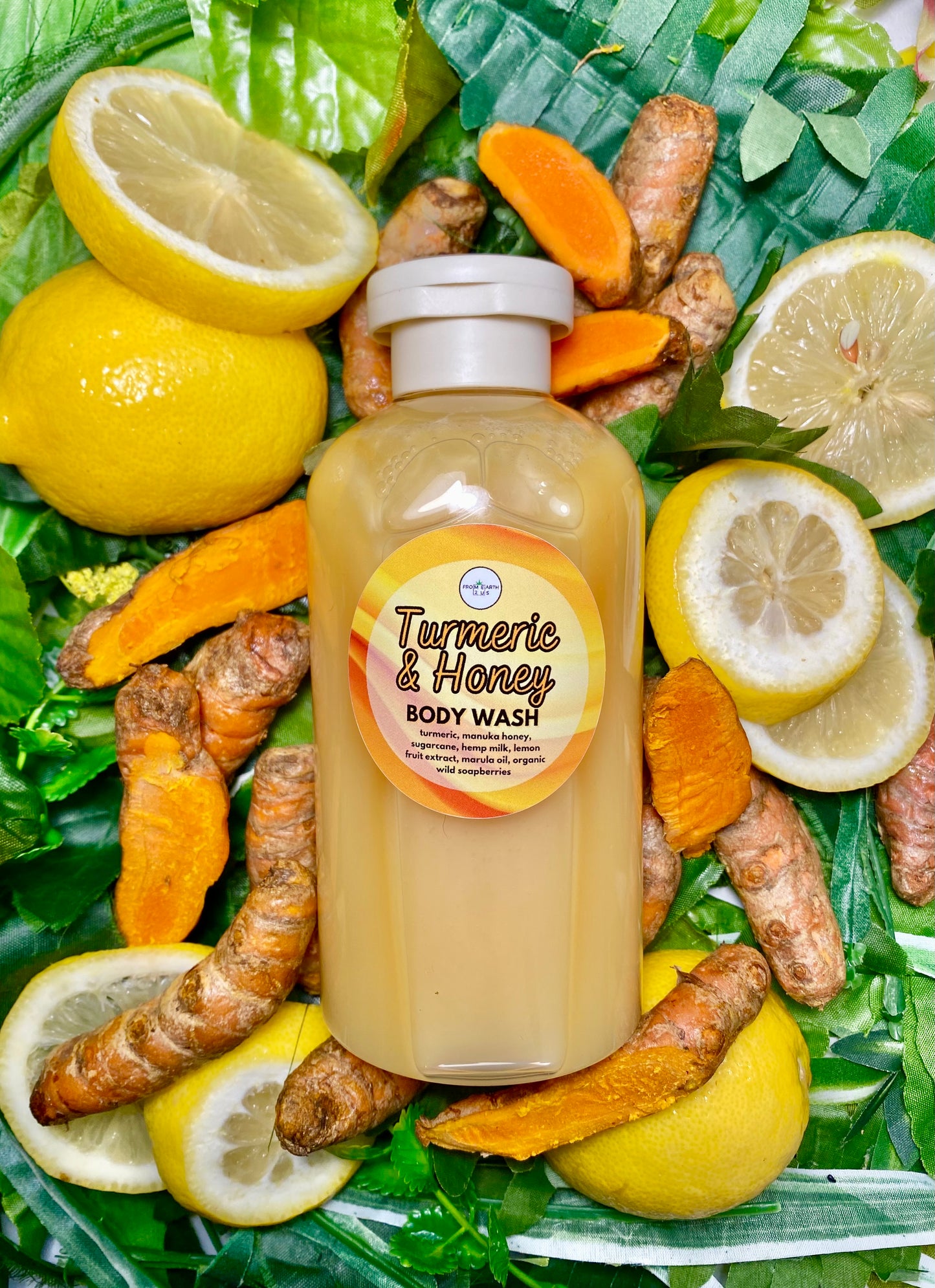 Turmeric & Honey Natural Body Wash