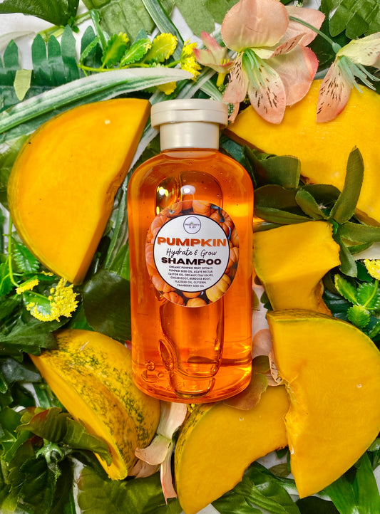 Pumpkin & Agave Nectar Natural Vegan Shampoo for Healthy Hair 14 ounces