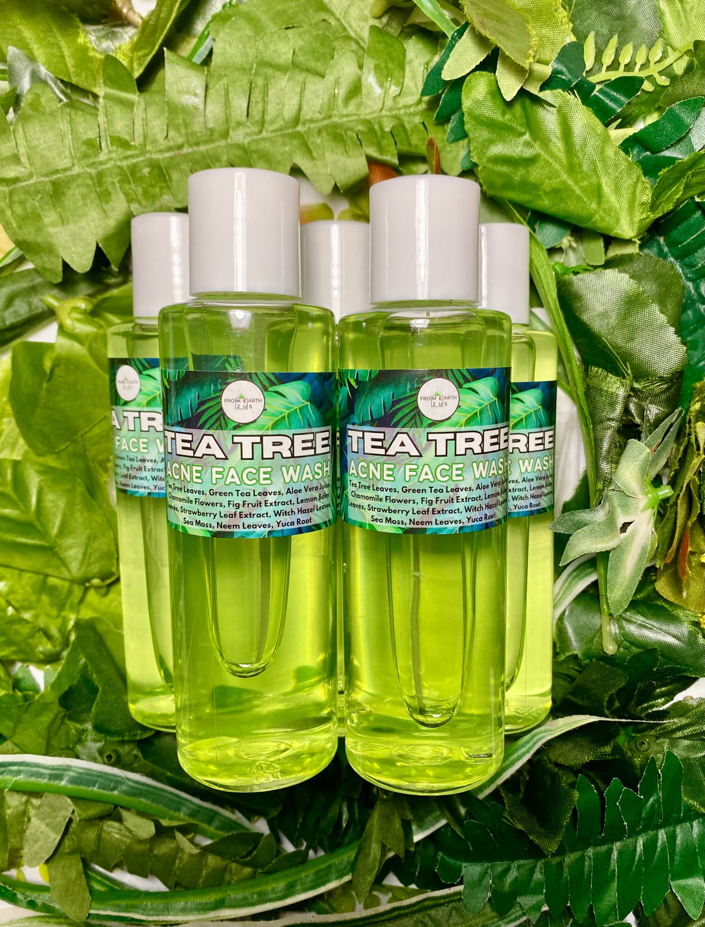 Tea Tree Acne Face Wash Gel Cleanser