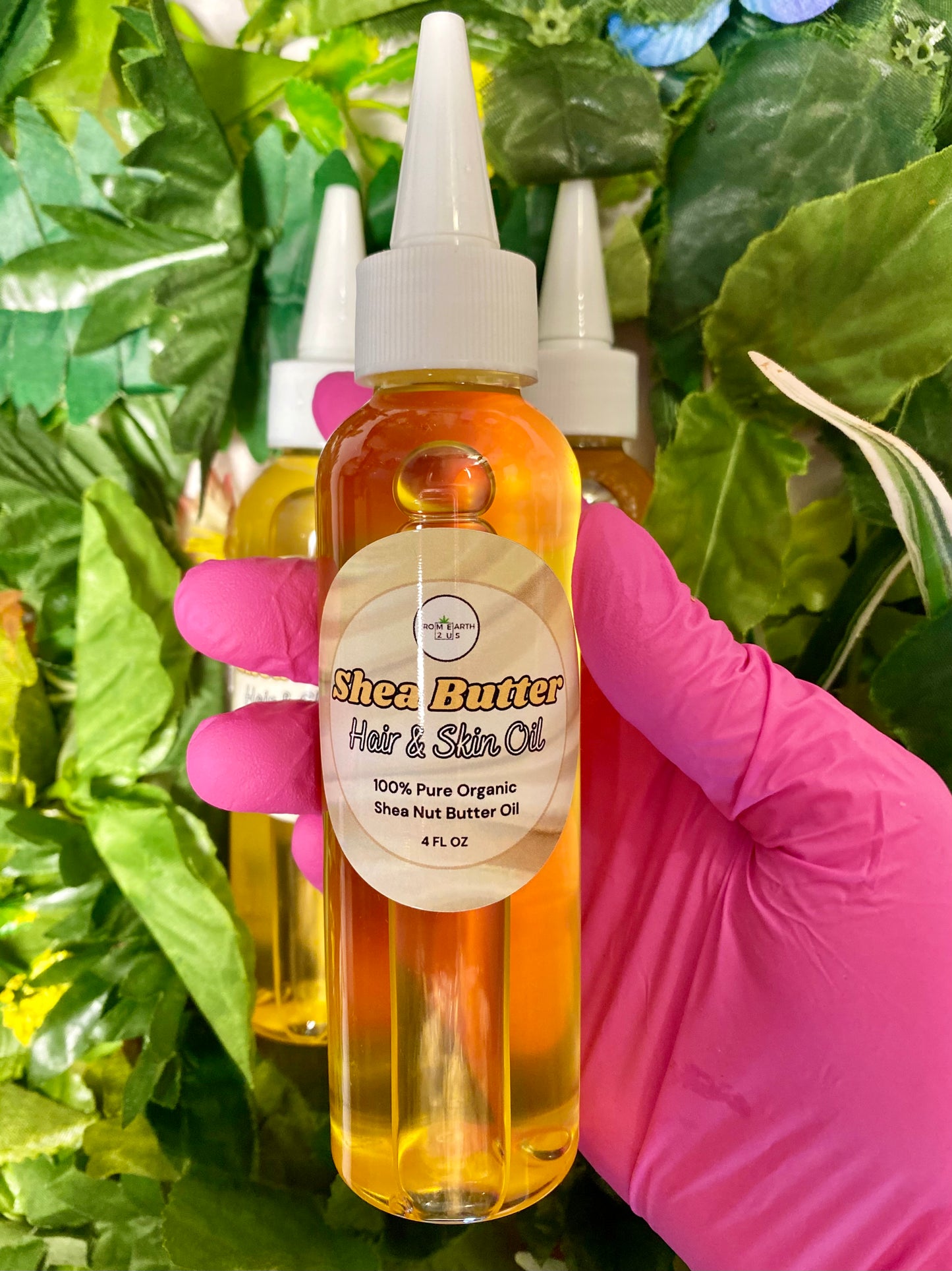 Organic Shea Butter Hair & Skin Oil