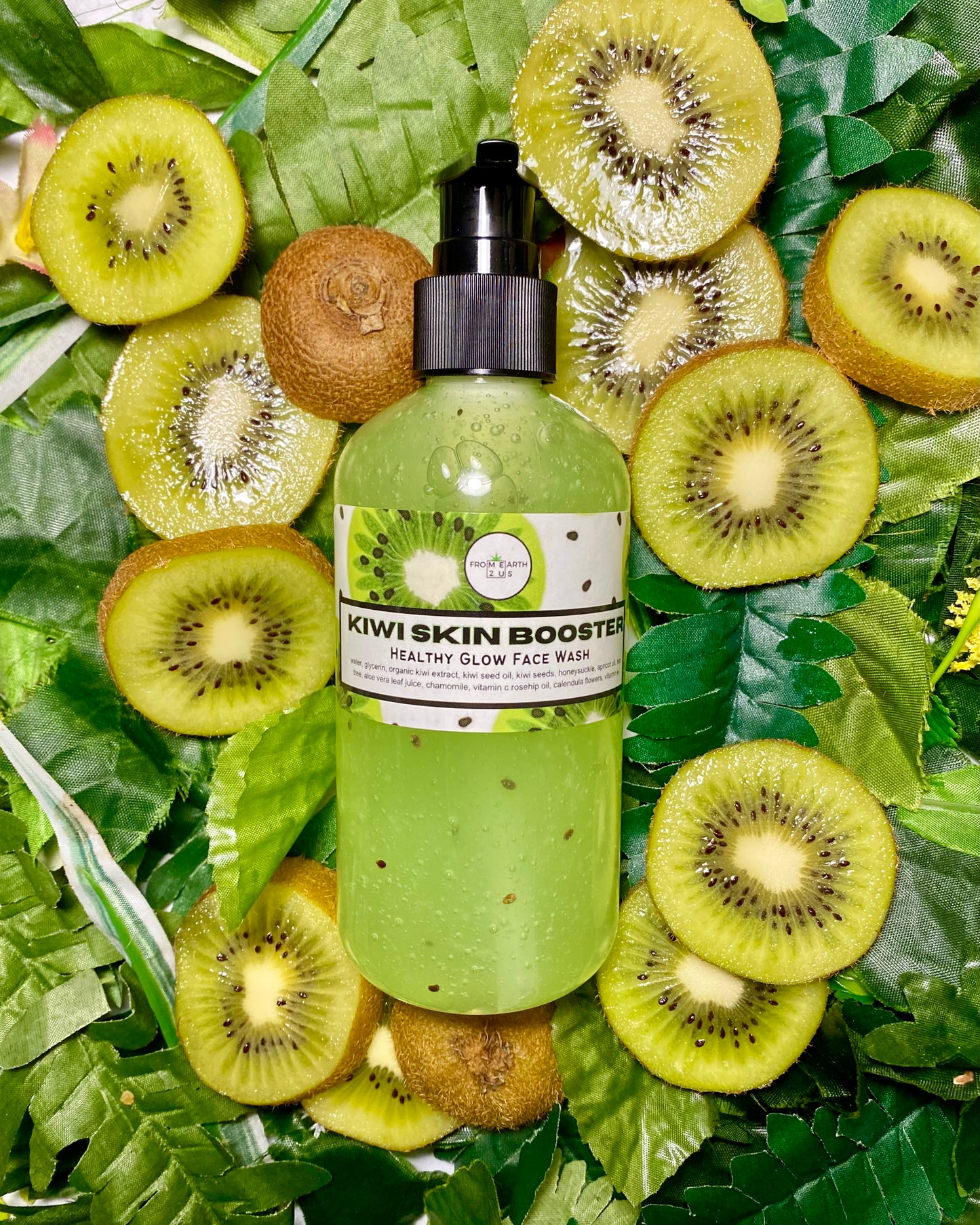 Kiwi Skin Booster Face Wash Gel Cleanser