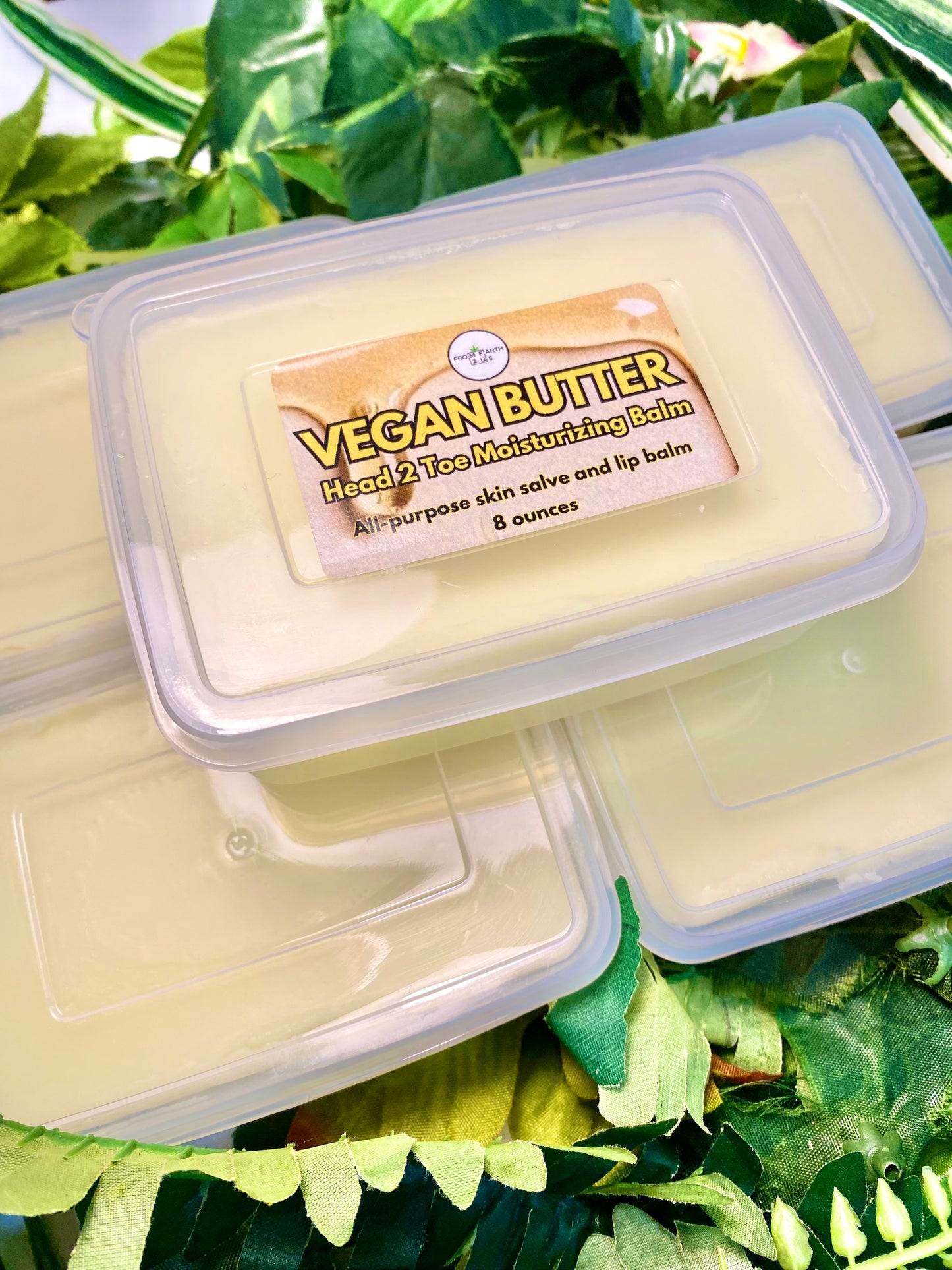 Vegan Butter Balm Head 2 Toe Moisturizing Skin Salve