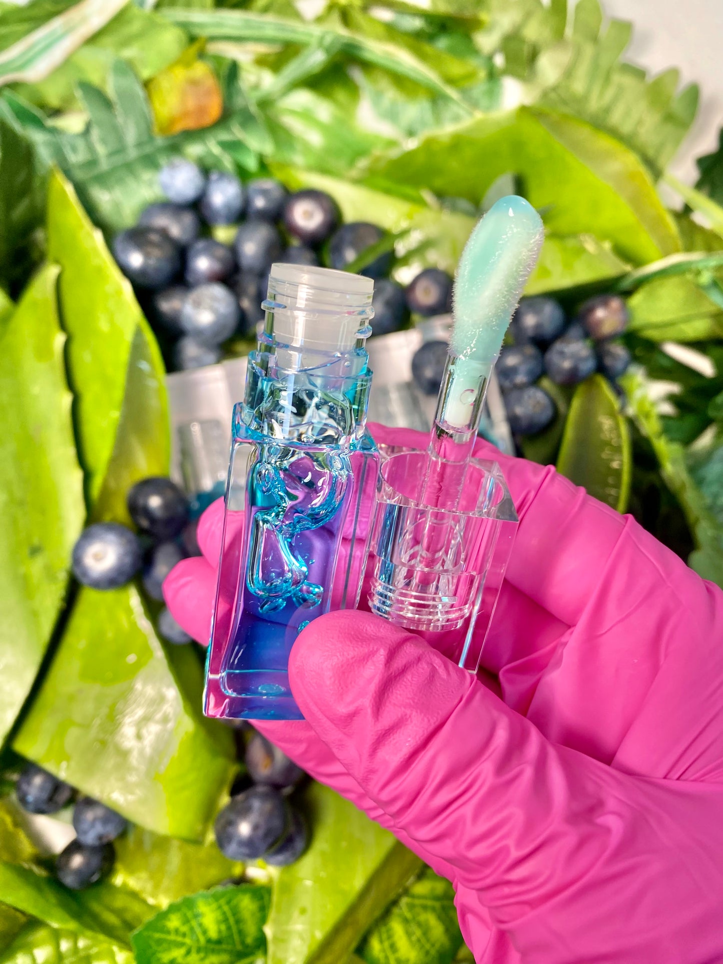 Blueberry Butterfly Pea Flower Lip Jelly