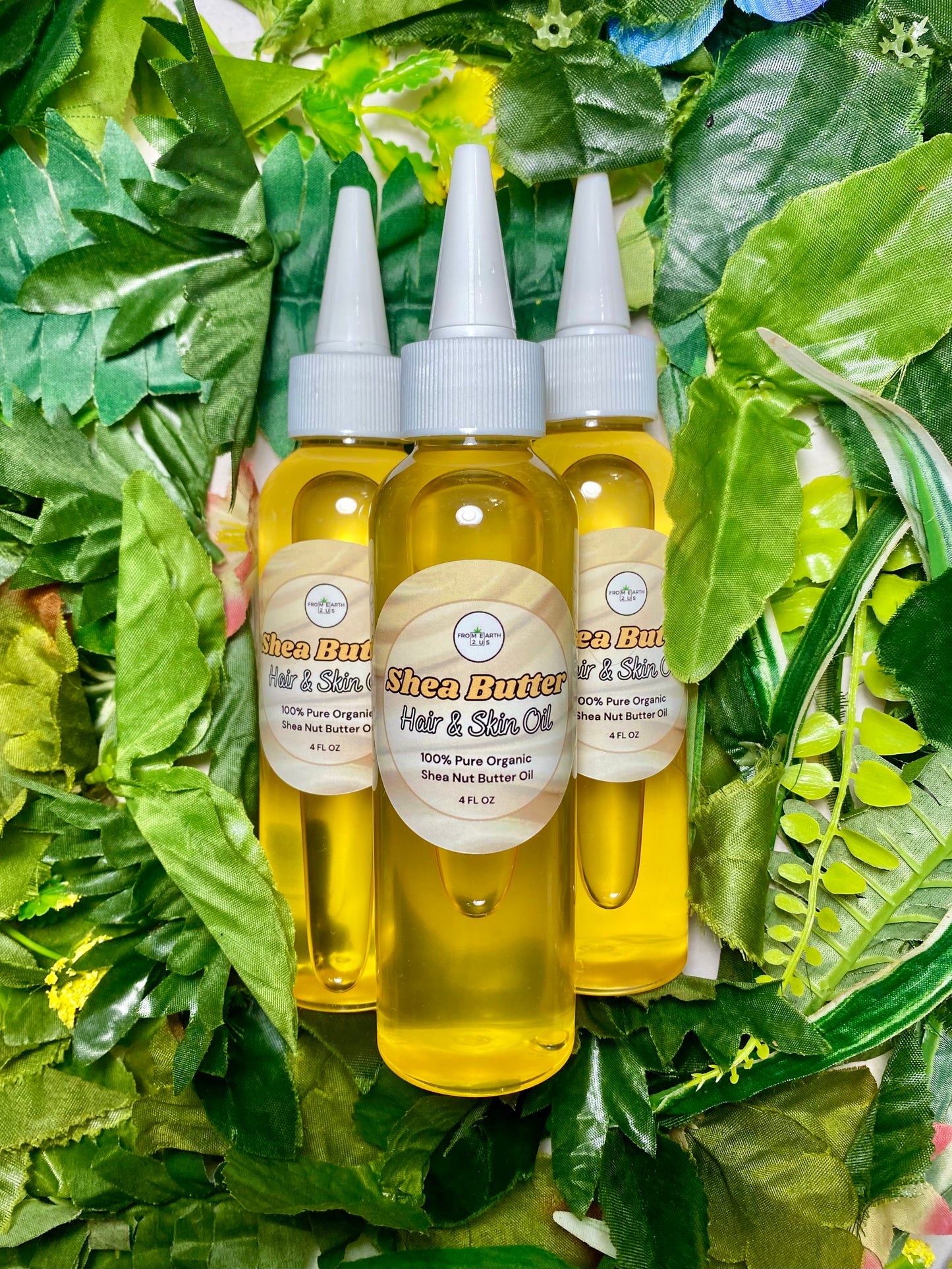Organic Shea Butter Hair & Skin Oil