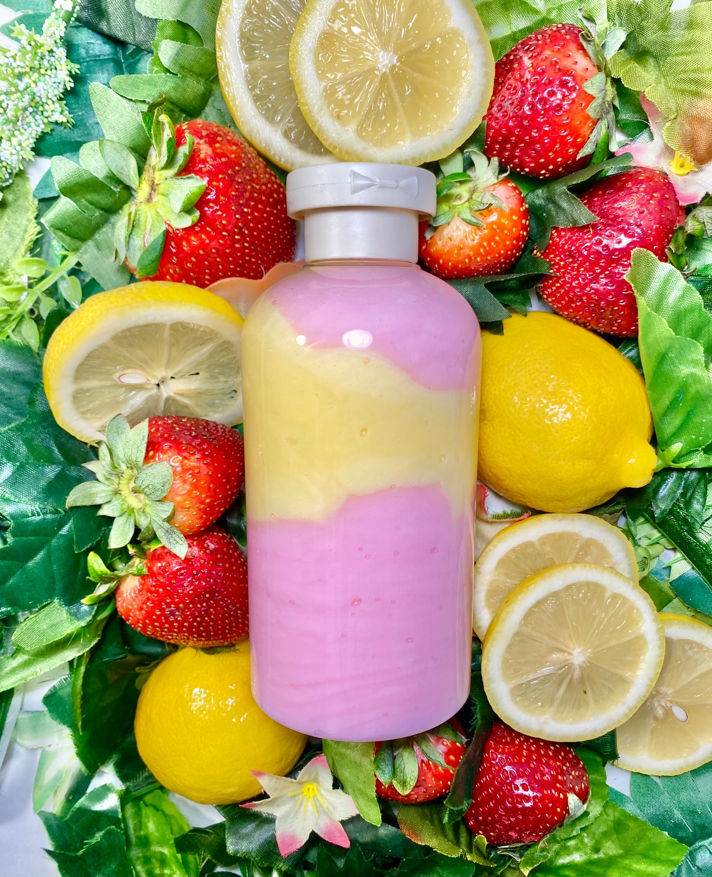 Strawberry Lemonade Natural Conditioner for Healthy Hair 14 ounces