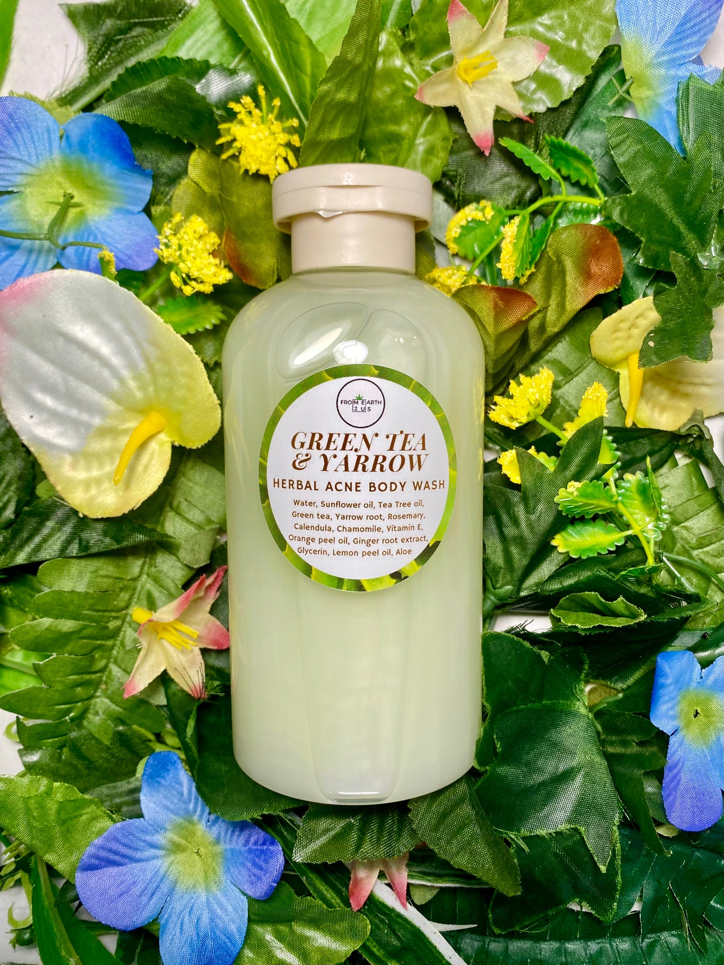 Green Tea & Yarrow Healthy Skin Breakout Fighting Body Wash