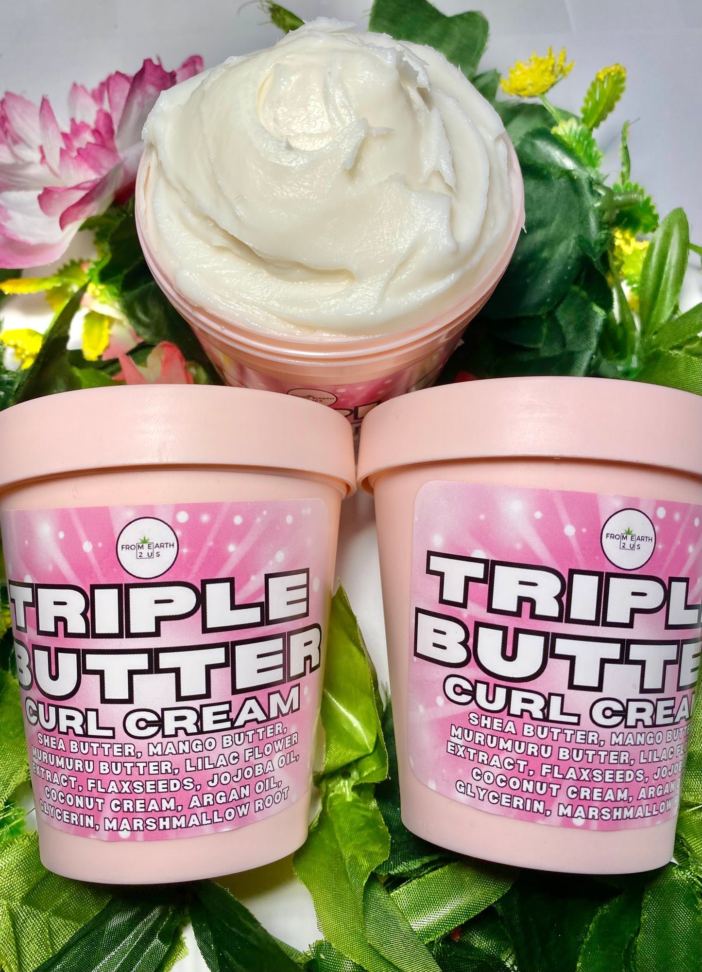 Triple Butter Moisturizing Curl Cream