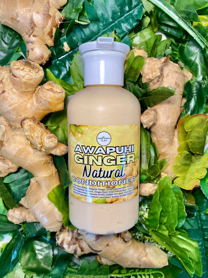 Awapuhi Ginger Natural Conditioner for Healthy Hair 14 ounces