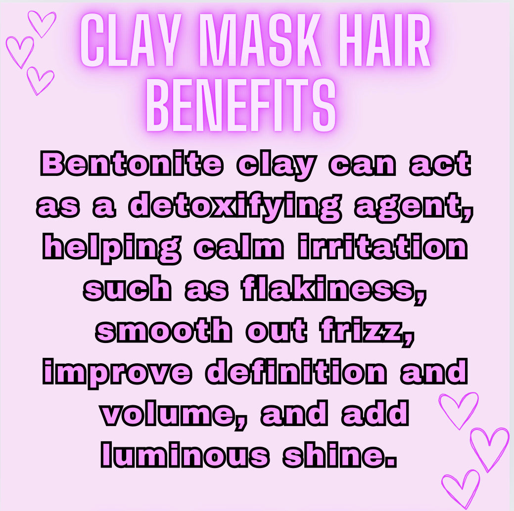 Pre-Shampoo Hair Clay Mask