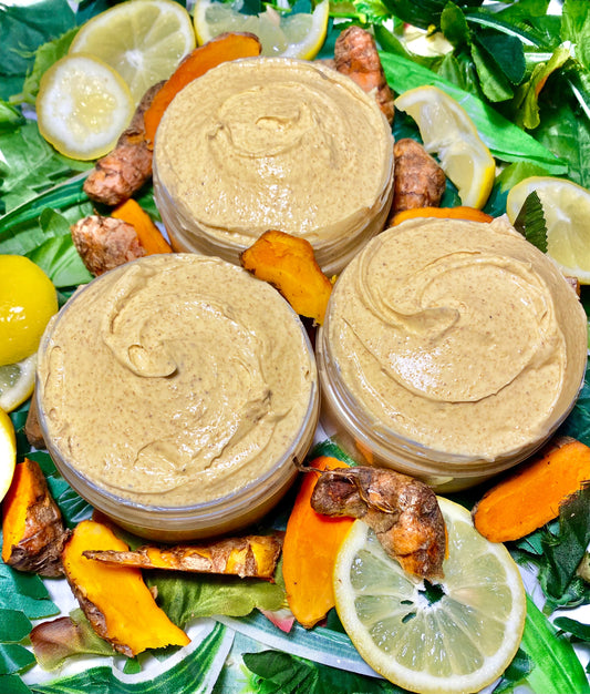 Turmeric & Honey Natural Face + Body Exfoliating Scrub