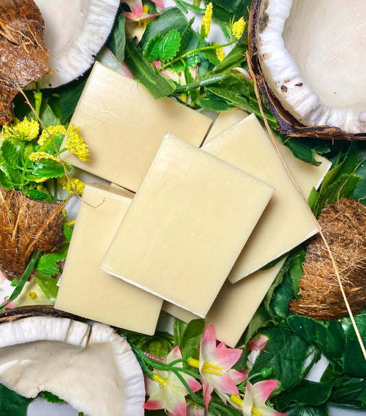 Coconut Milk & Vanilla Bean Soap Bar