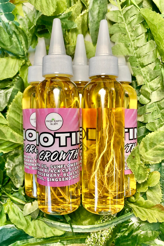 Biotin Hair Growth Oil with Ginseng Root