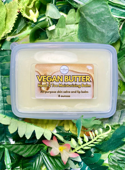Vegan Butter Balm Head 2 Toe Moisturizing Skin Salve