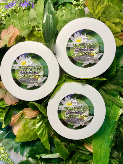 Green Tea + Water Lily Face & Body Moisturizer