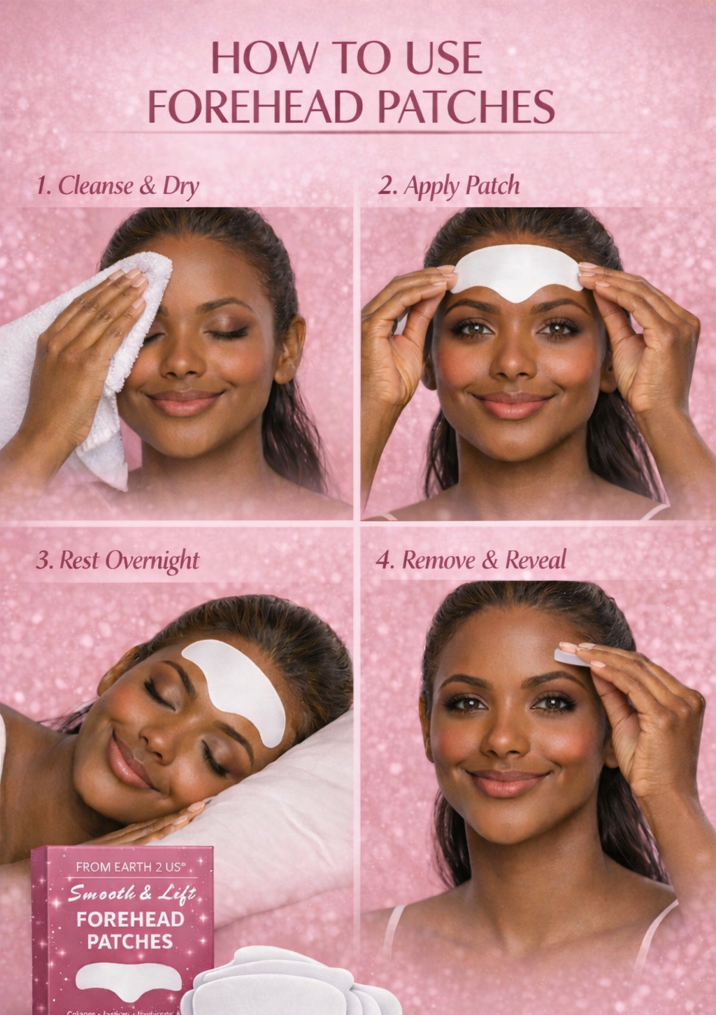 Smooth & Lift Forehead Wrinkle Patches (12 Count)
