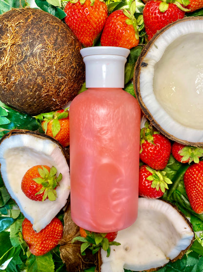 Coconut Hibiscus Natural Shampoo for Healthy hair 14 ounces