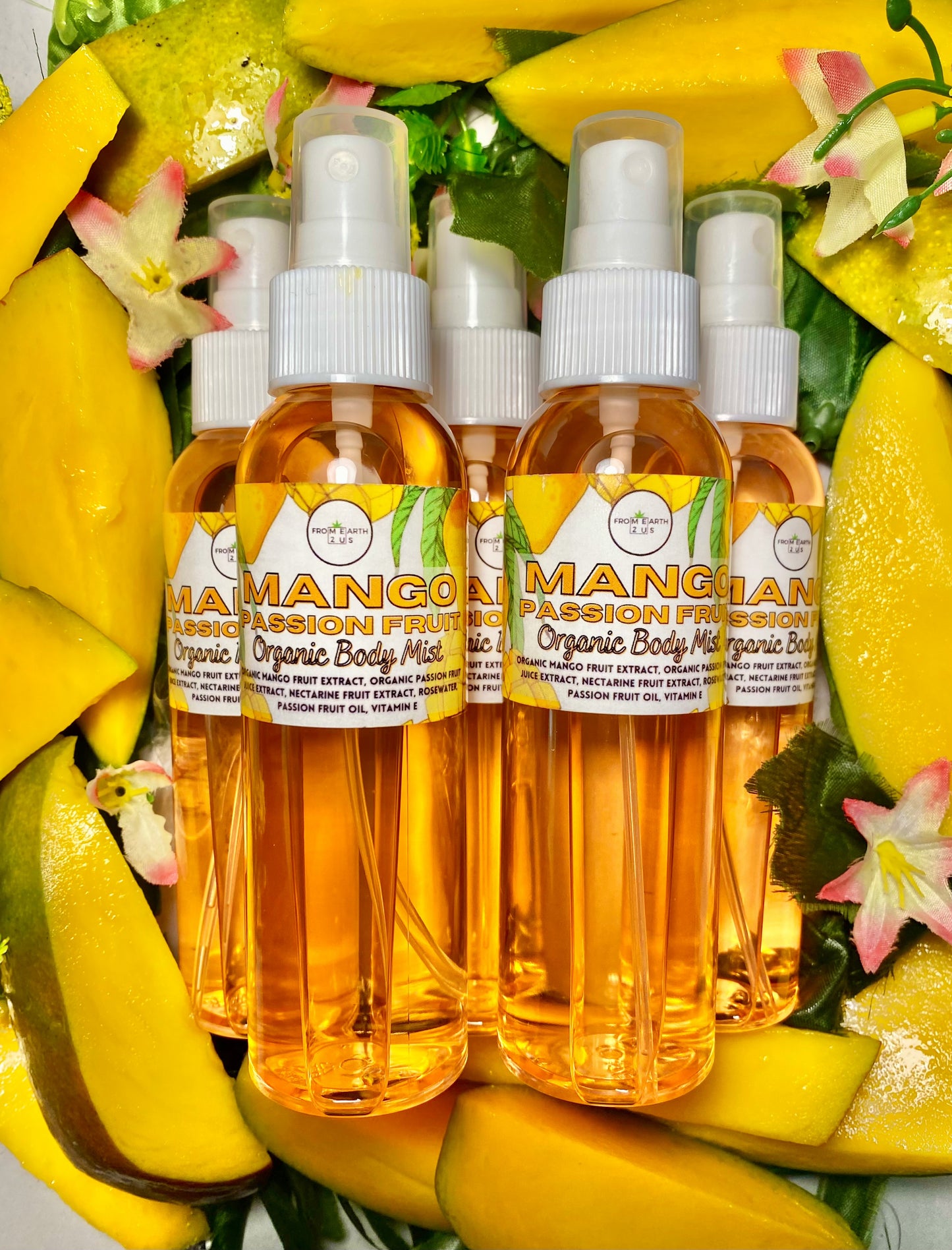 Organic Mango & Passionfruit Body Mist