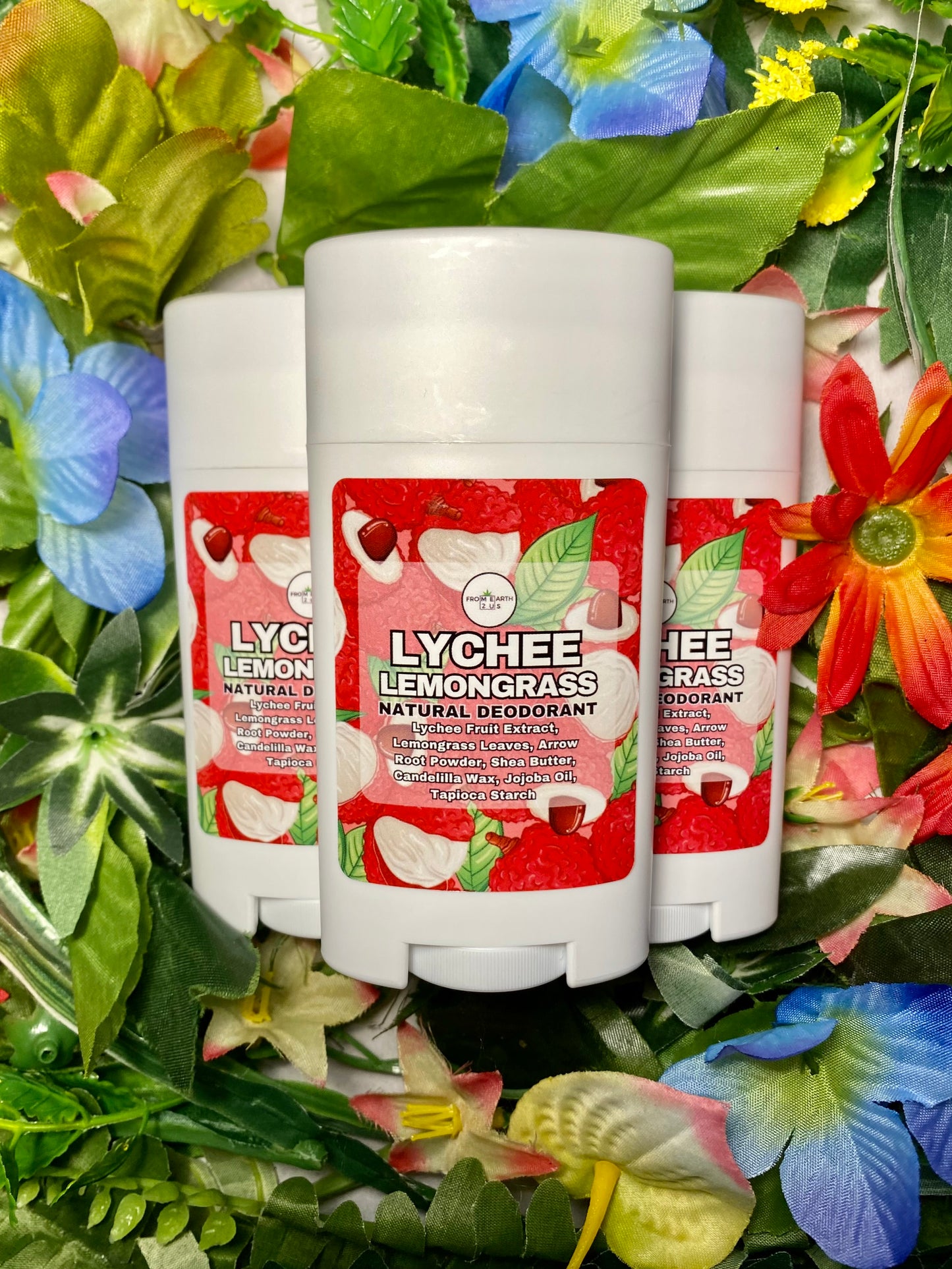 Lychee & Lemongrass Natural Deodorant