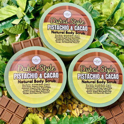 Dubai Cacao & Pistachio Natural Body Scrub