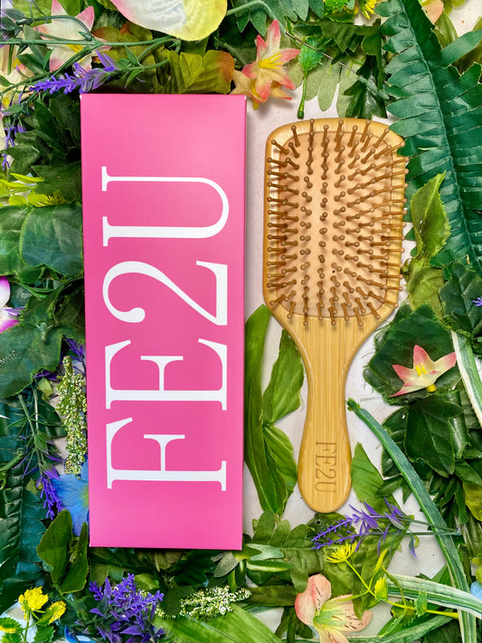 Bamboo Hairbrush for Healthy Hair