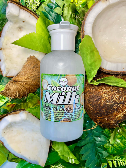 Coconut Oat Milk Natural Body Wash