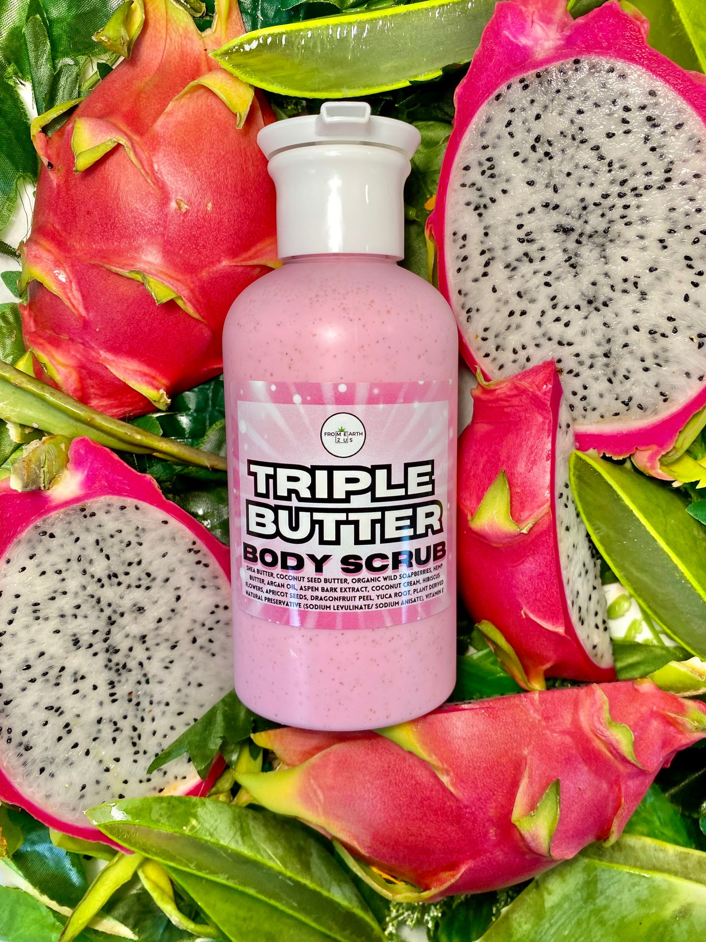 Triple Butter Exfoliating Body Wash Scrub