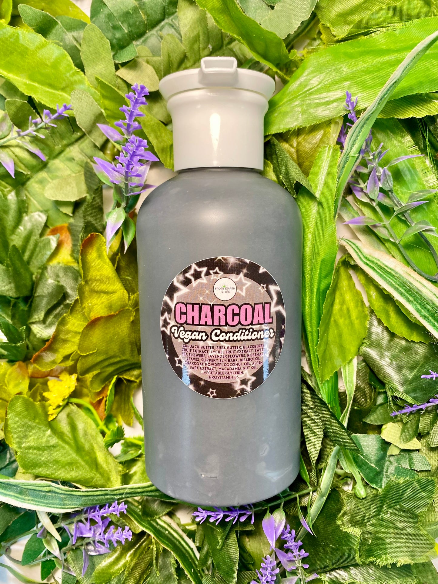 Charcoal Detox Vegan Shampoo + Conditioner Set for Healthy Hair 14 ounces each