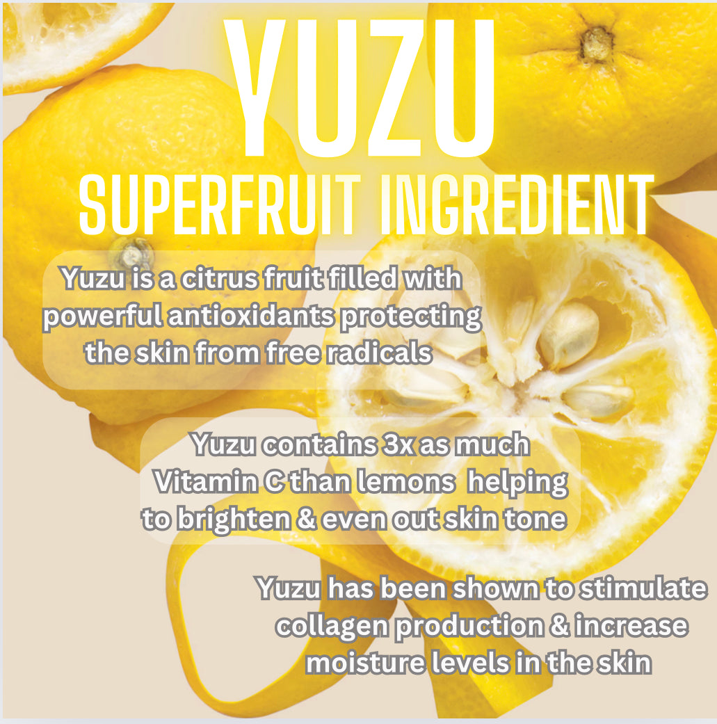 Yuzu & Grapefruit Foaming Face Wash with Face Scrub Brush Top