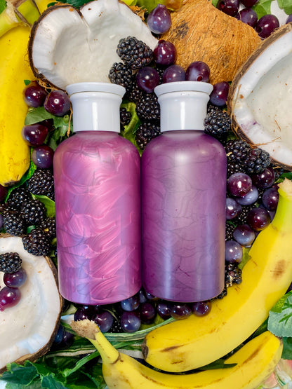 Acai & Biotin Natural Shampoo + Conditioner Set for Healthy Hair 14 ounces each