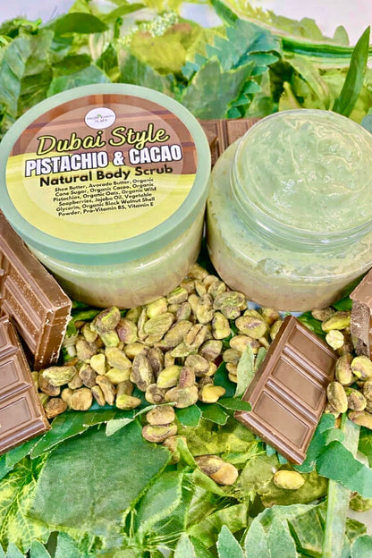Dubai Cacao & Pistachio Natural Body Scrub