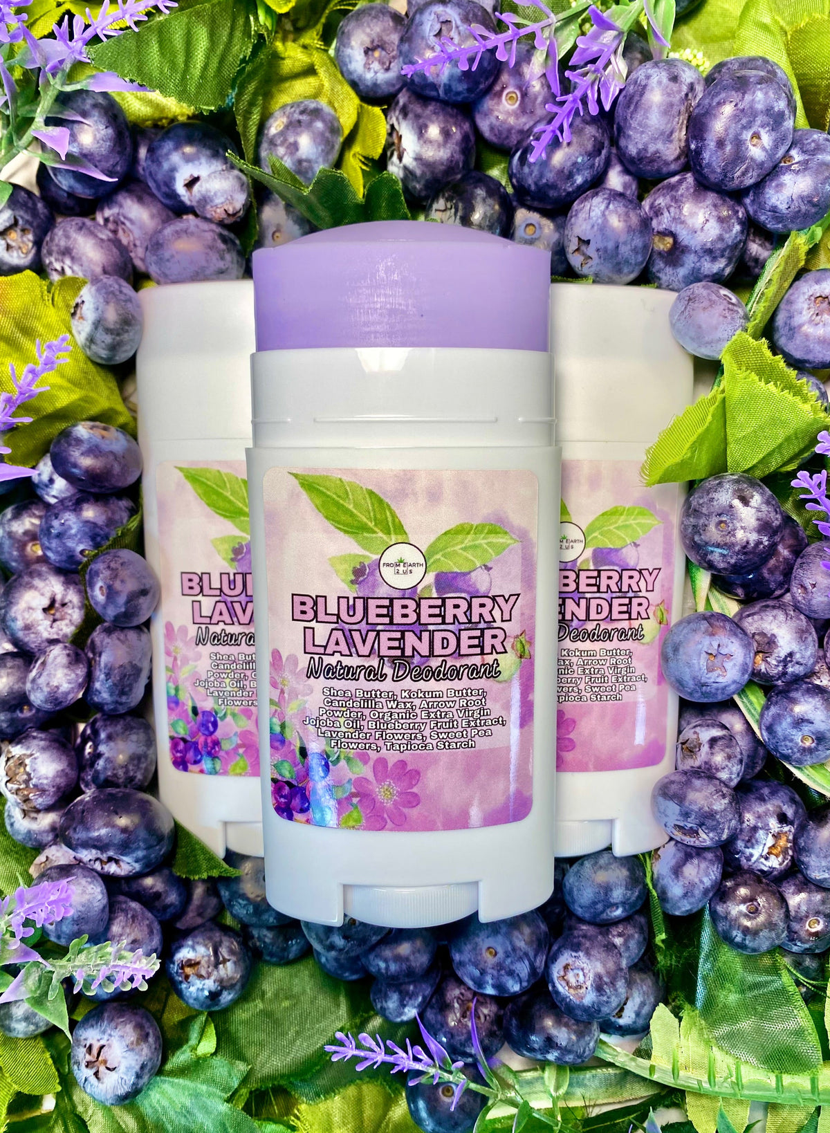 Blueberry Lavender Natural Deodorant