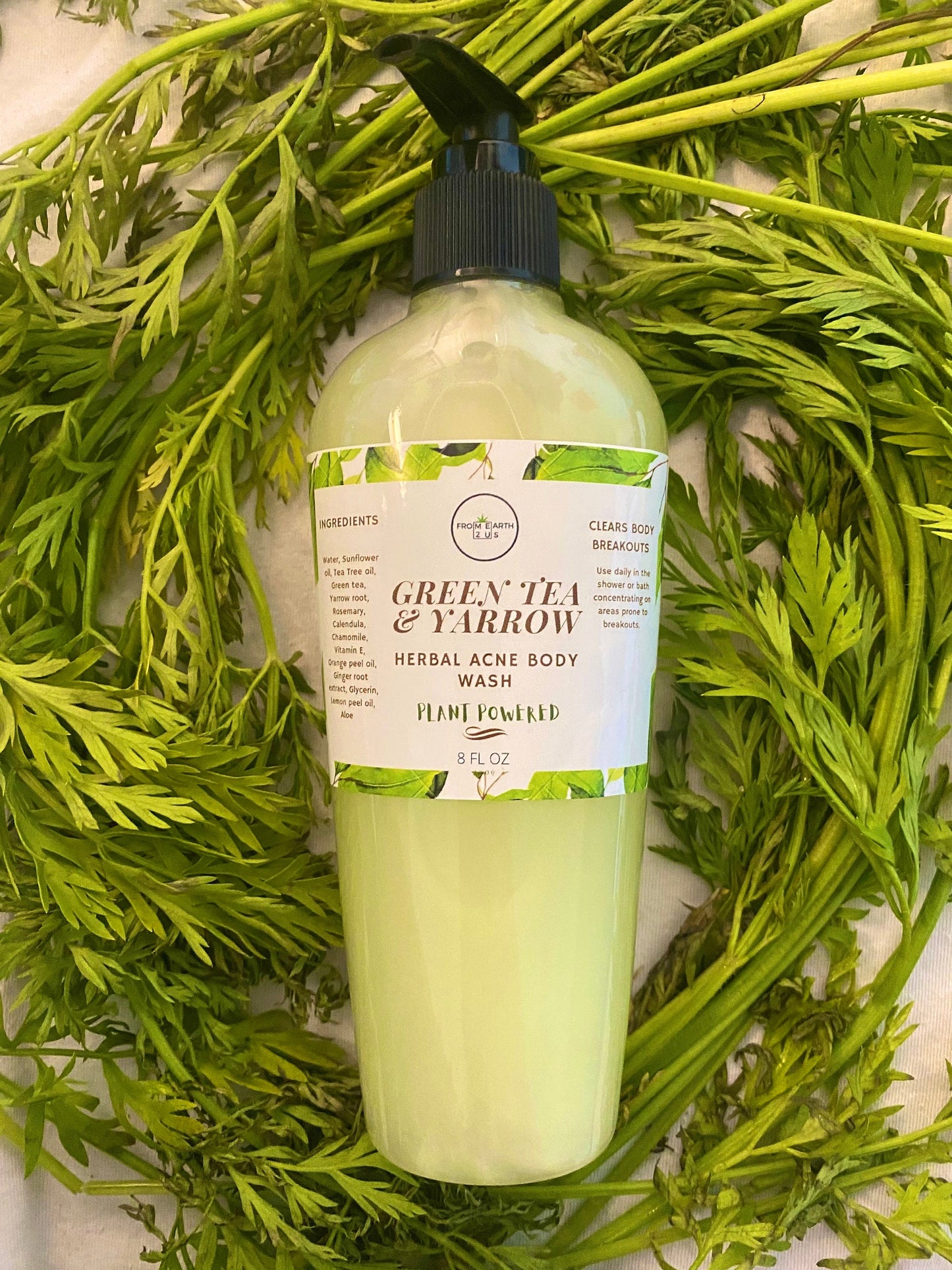 Green Tea & Yarrow Healthy Skin Breakout Fighting Body Wash