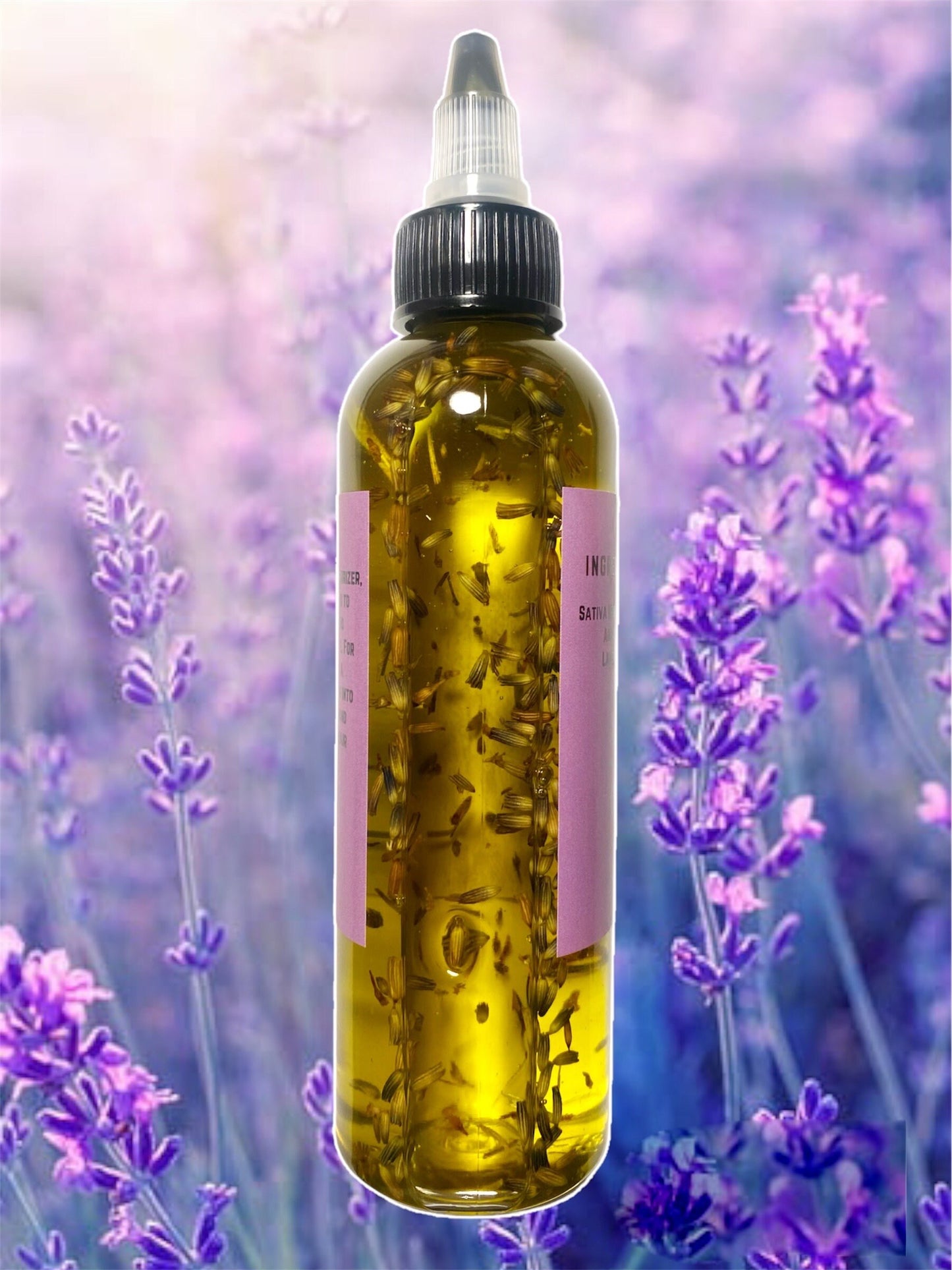 Blueberry Lavender Hemp Moisturizing Hair & Skin Oil