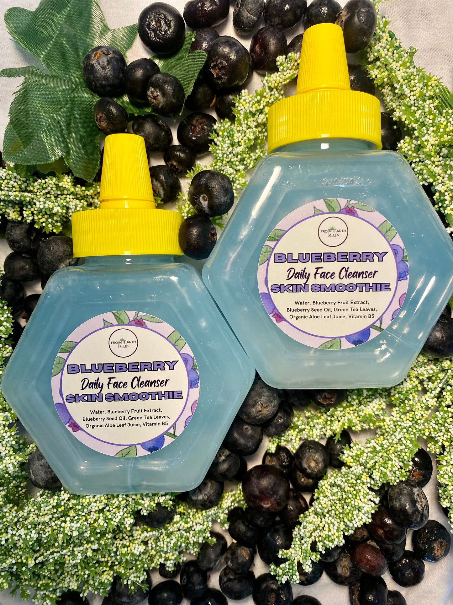 Blueberry Skin Smoothie Face Wash Cleanser