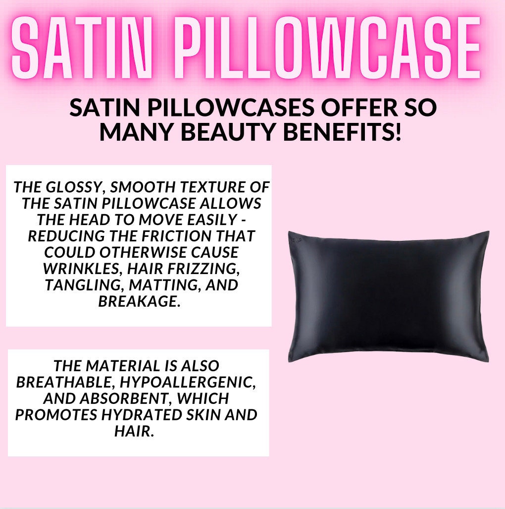 Healthy Hair and Skin Satin Pillowcase