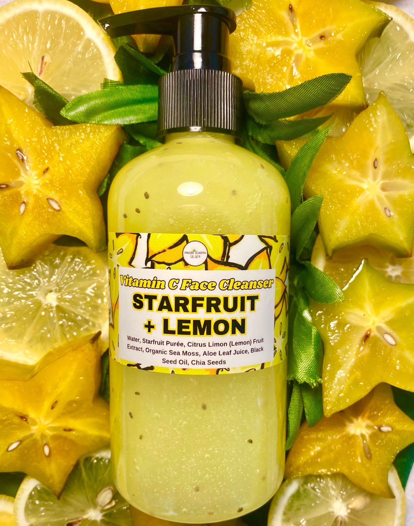 Starfruit & Lemon Natural Vitamin C Face Wash