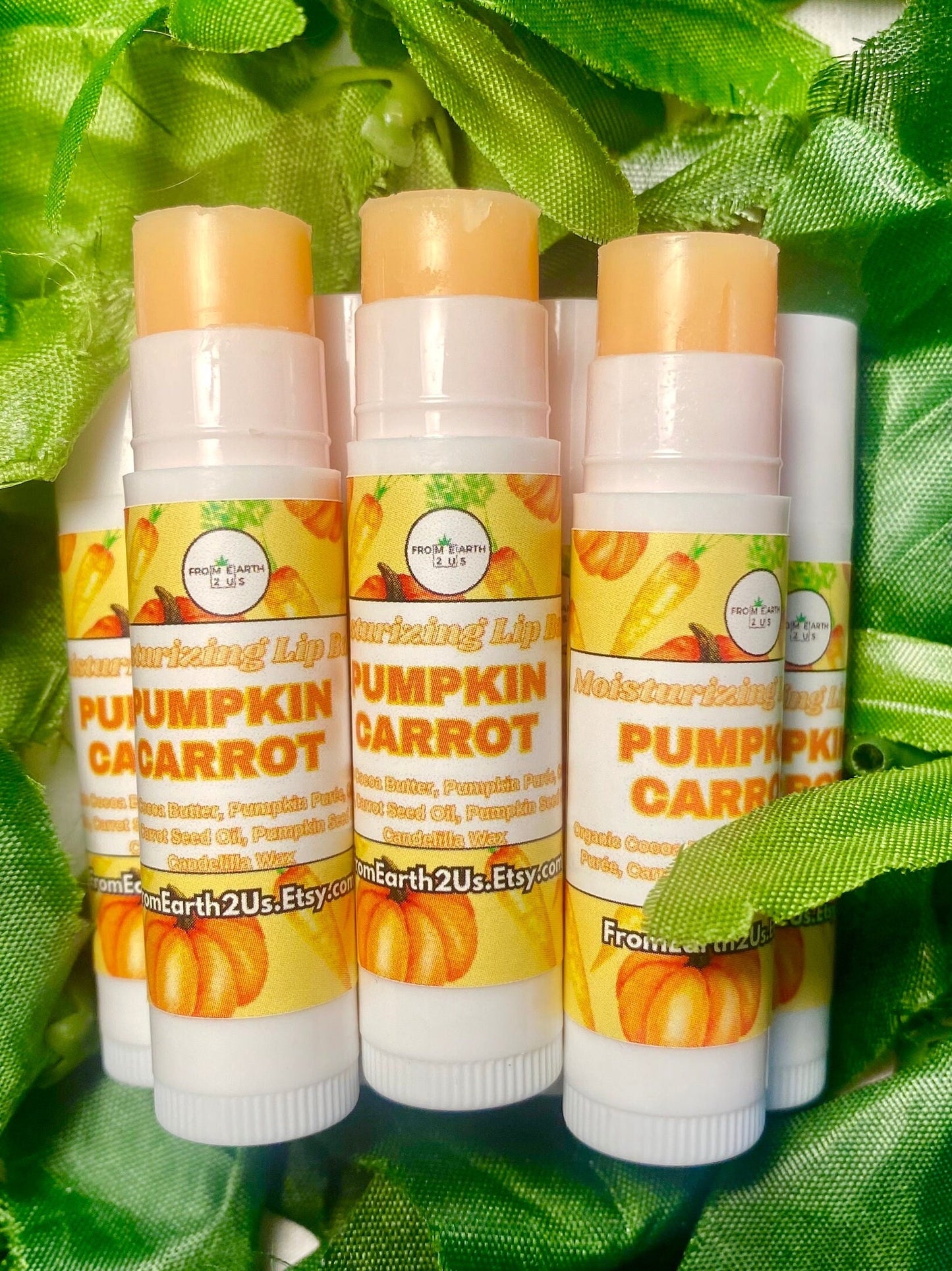 Pumpkin Carrot Moisturizing Lip Balm