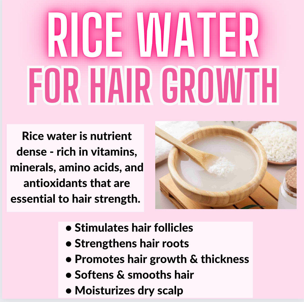 Rice Water Hair & Scalp Spray for Hair Growth