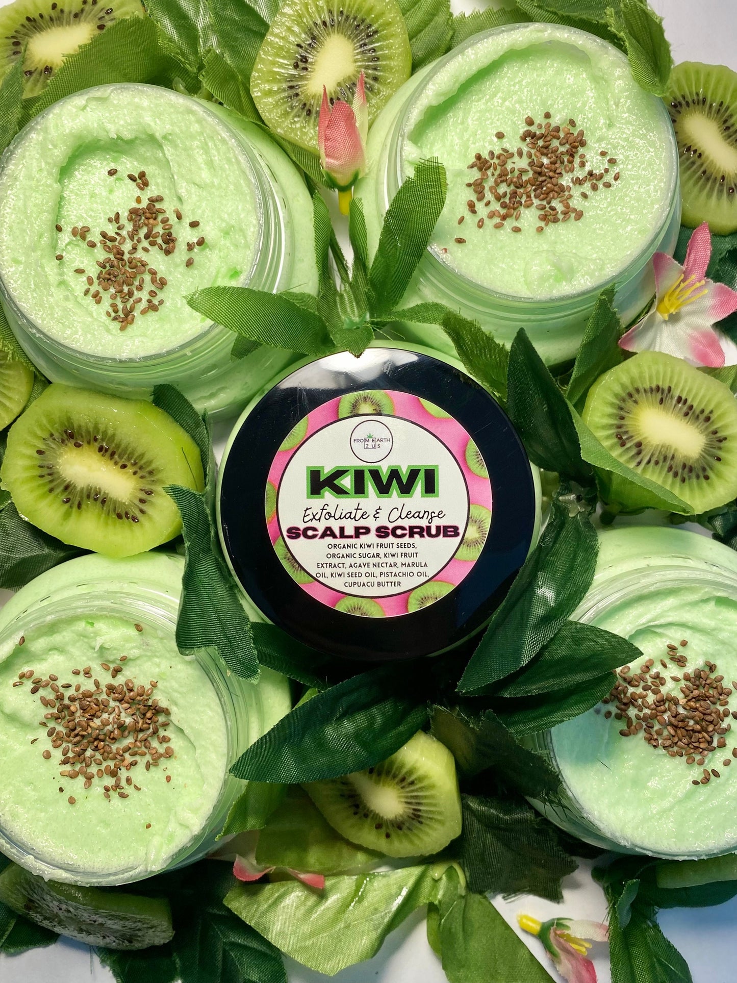 Kiwi Hair + Scalp Scrub