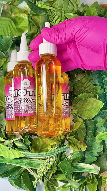 Biotin Hair Growth Oil with Ginseng Root