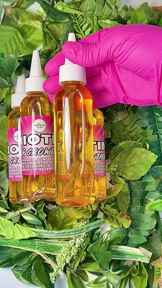 Biotin Hair Growth Oil with Ginseng Root