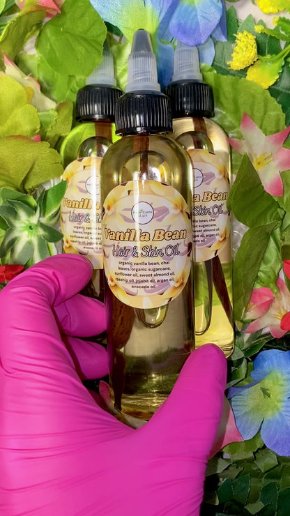 Vanilla Bean Hydrating Hair & Skin Oil