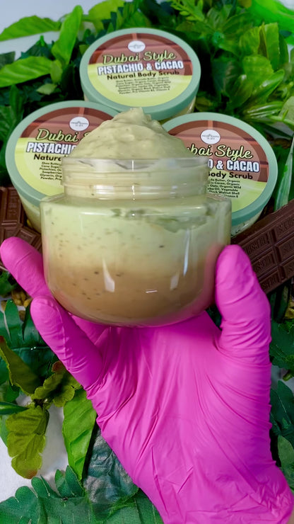 Dubai Cacao & Pistachio Natural Body Scrub