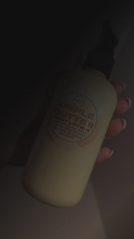 Triple Butter Natural Body Lotion